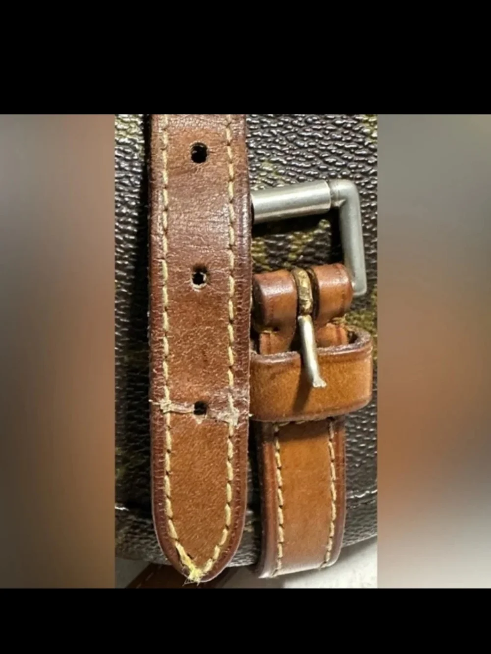 Louis Vuitton Mini Brown Monogram Canvas Chantilly Shoulder Bag - Picture 4 of 8